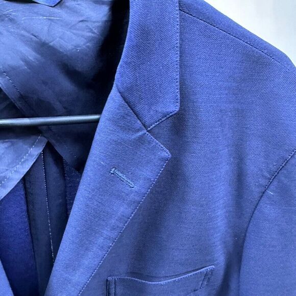 Brooks Brothers Milano Fit Womens Blazer size 12 Navy Blue - Picture 5 of 11